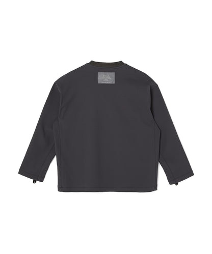 9251-CS06-011 CREWNWCK LONG SLEEVE CHARCOAL