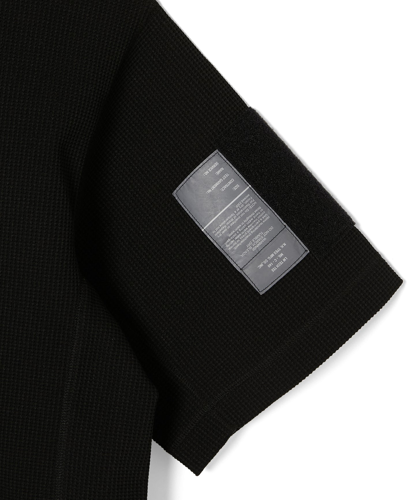 9251-CS51-011 SIDE-PANEL T-SHIRT BLACK