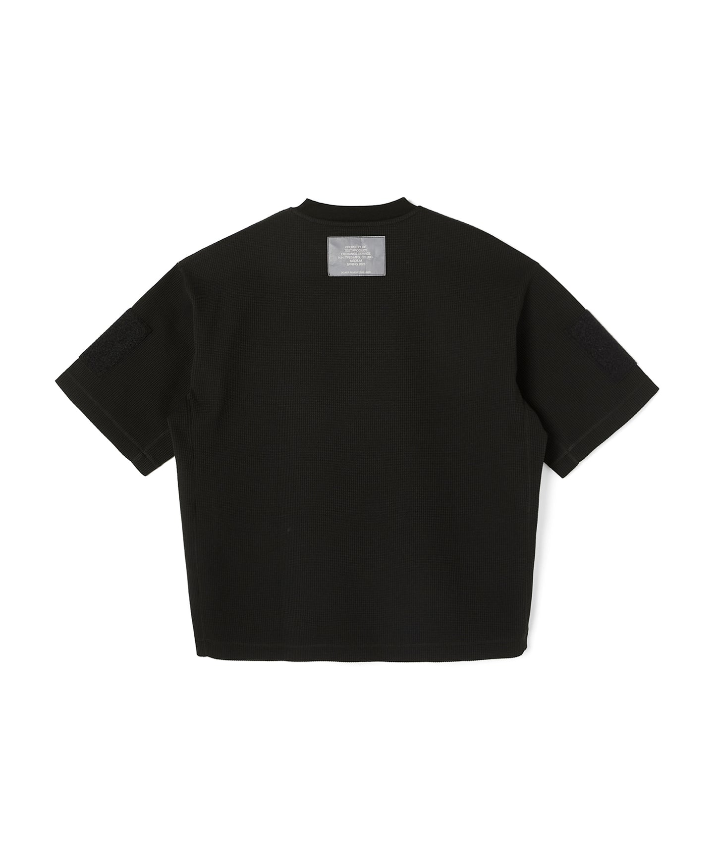 9251-CS51-011 SIDE-PANEL T-SHIRT BLACK