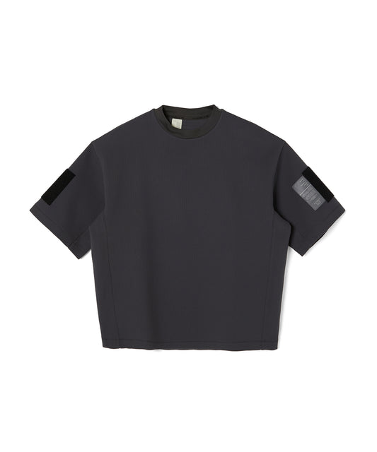 9251-CS51-011 SIDE-PANEL T-SHIRT CHARCOAL
