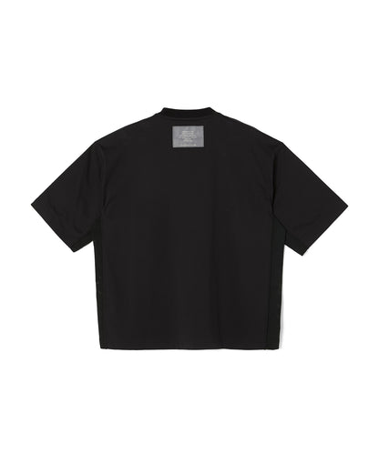 9251-CS53-015 SIDE-PANEL T-SHIRT BLACK