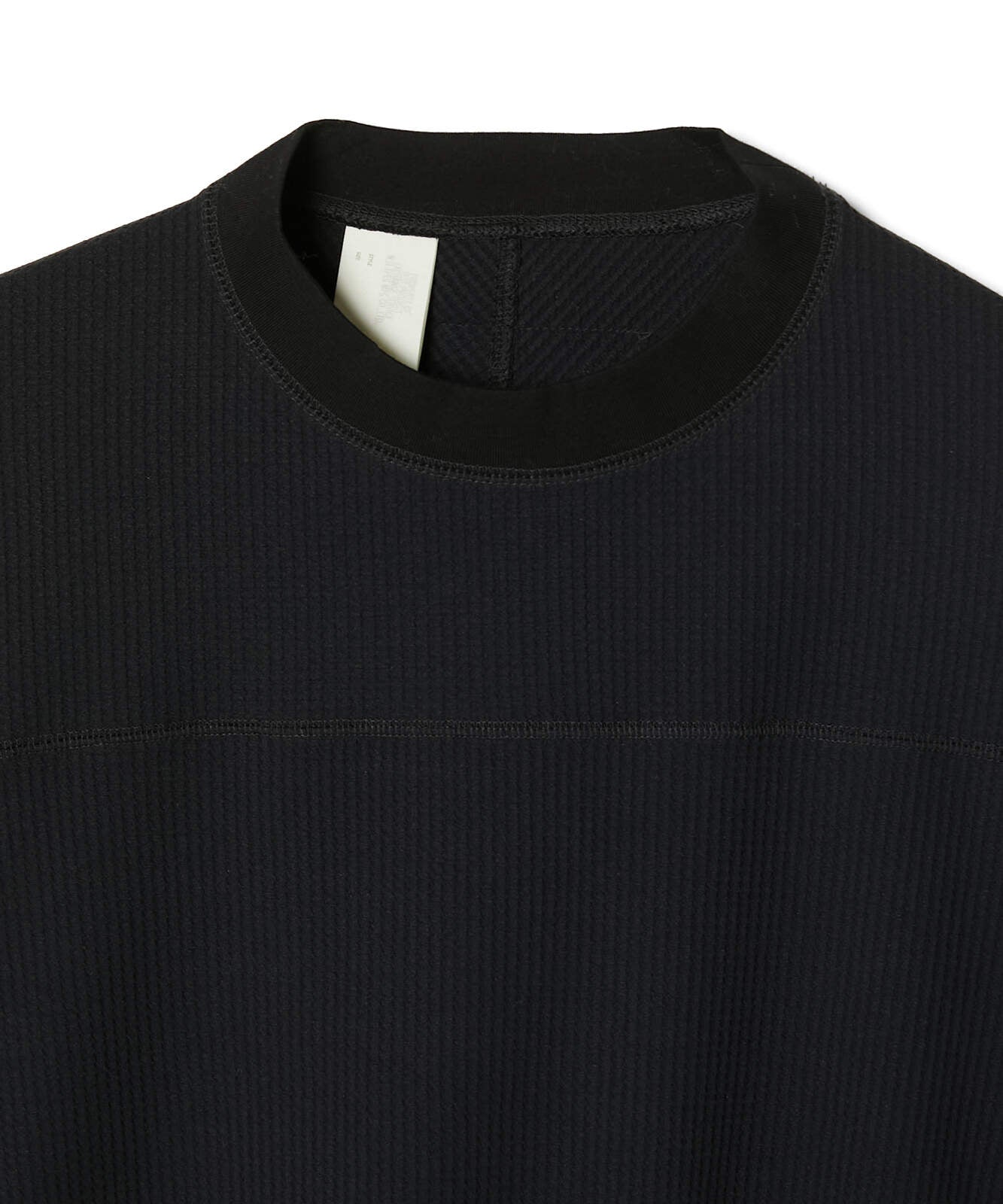 9252-CS04-012 / CREW NECK  BLACK