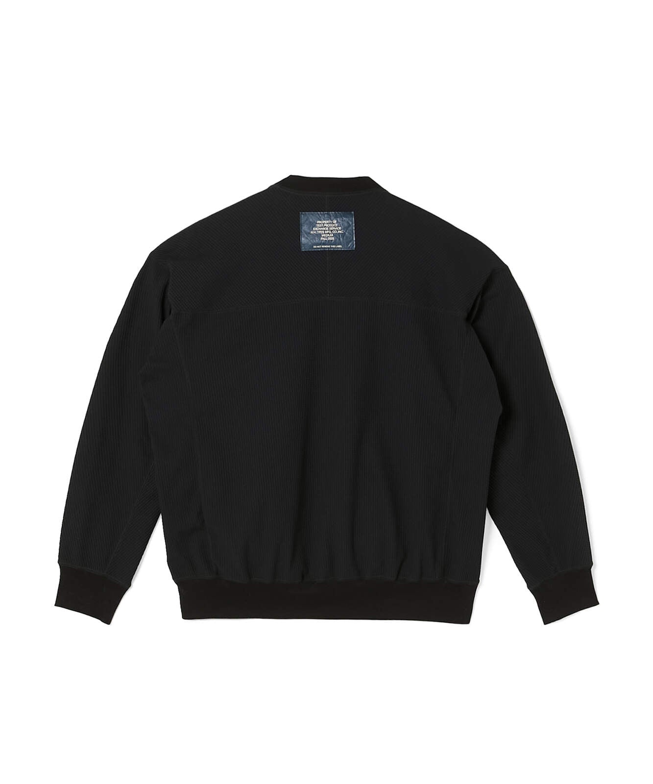 9252-CS04-012 / CREW NECK  BLACK