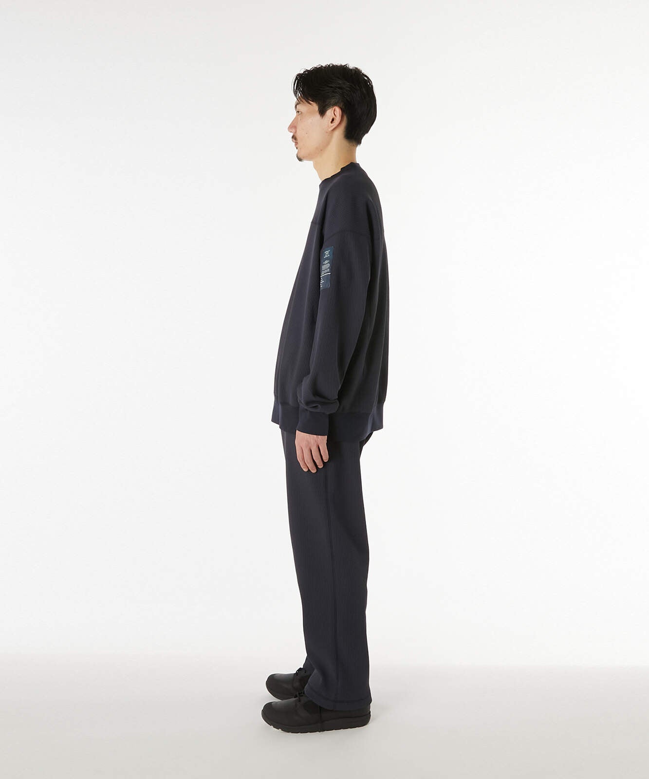 9252-CS04-012 / CREW NECK  BLACK