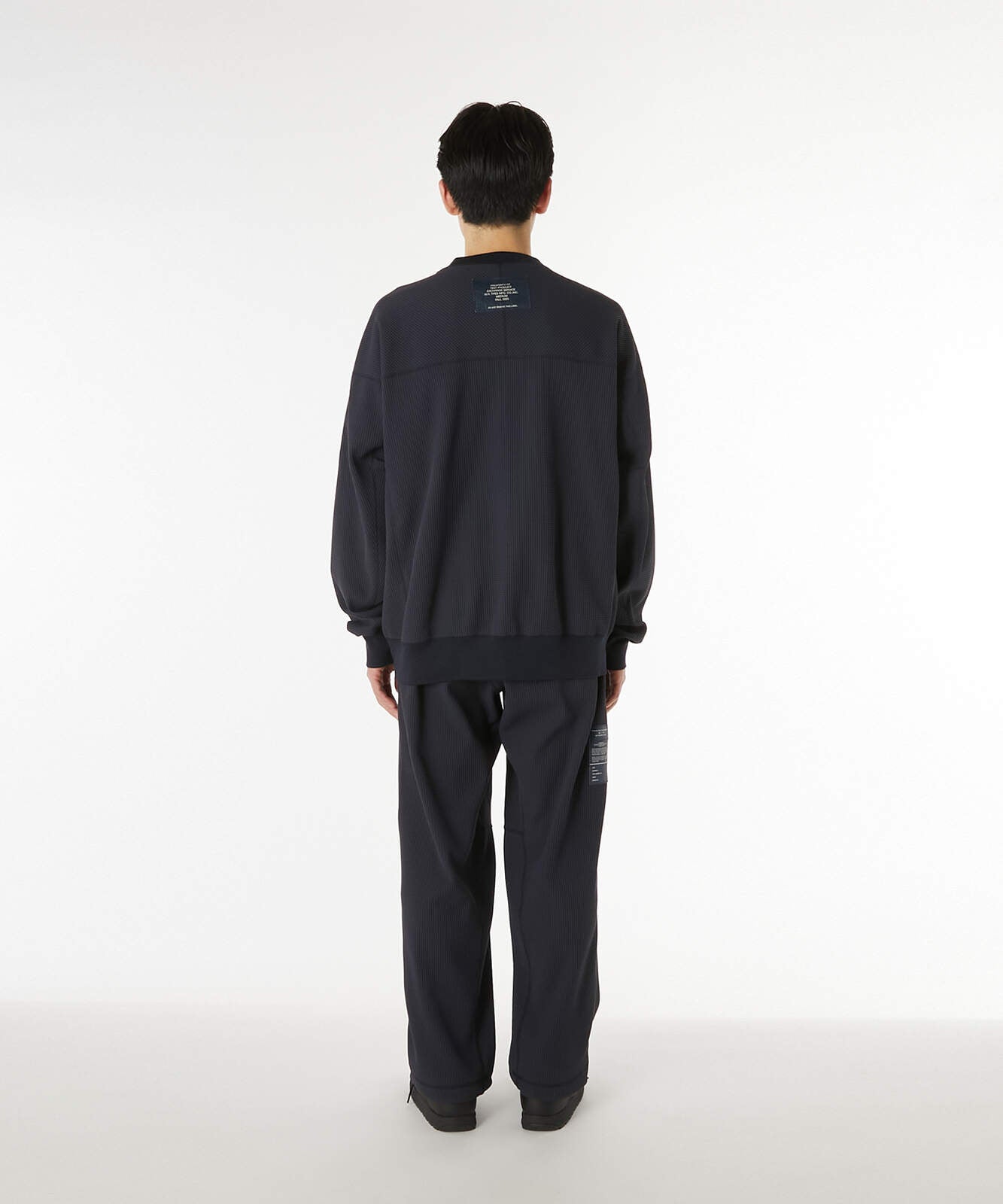 9252-CS04-012 / CREW NECK  BLACK