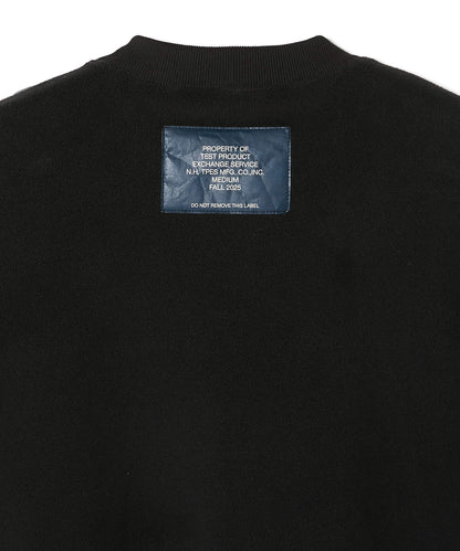 9252-CS07-007 / CREW NECK  BLACK