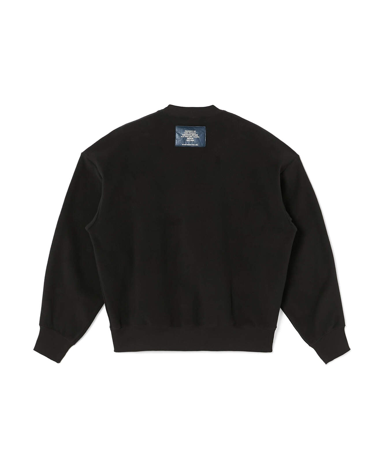 9252-CS07-007 / CREW NECK  BLACK