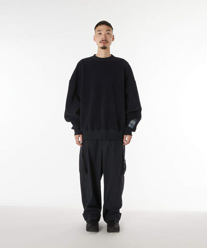 9252-CS07-007 / CREW NECK  BLACK