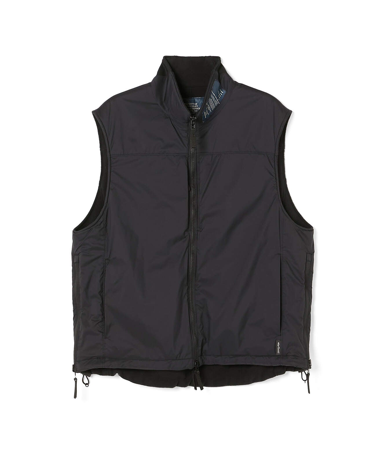 9252-VE01-003 / REVERSIBLE VEST BLACK