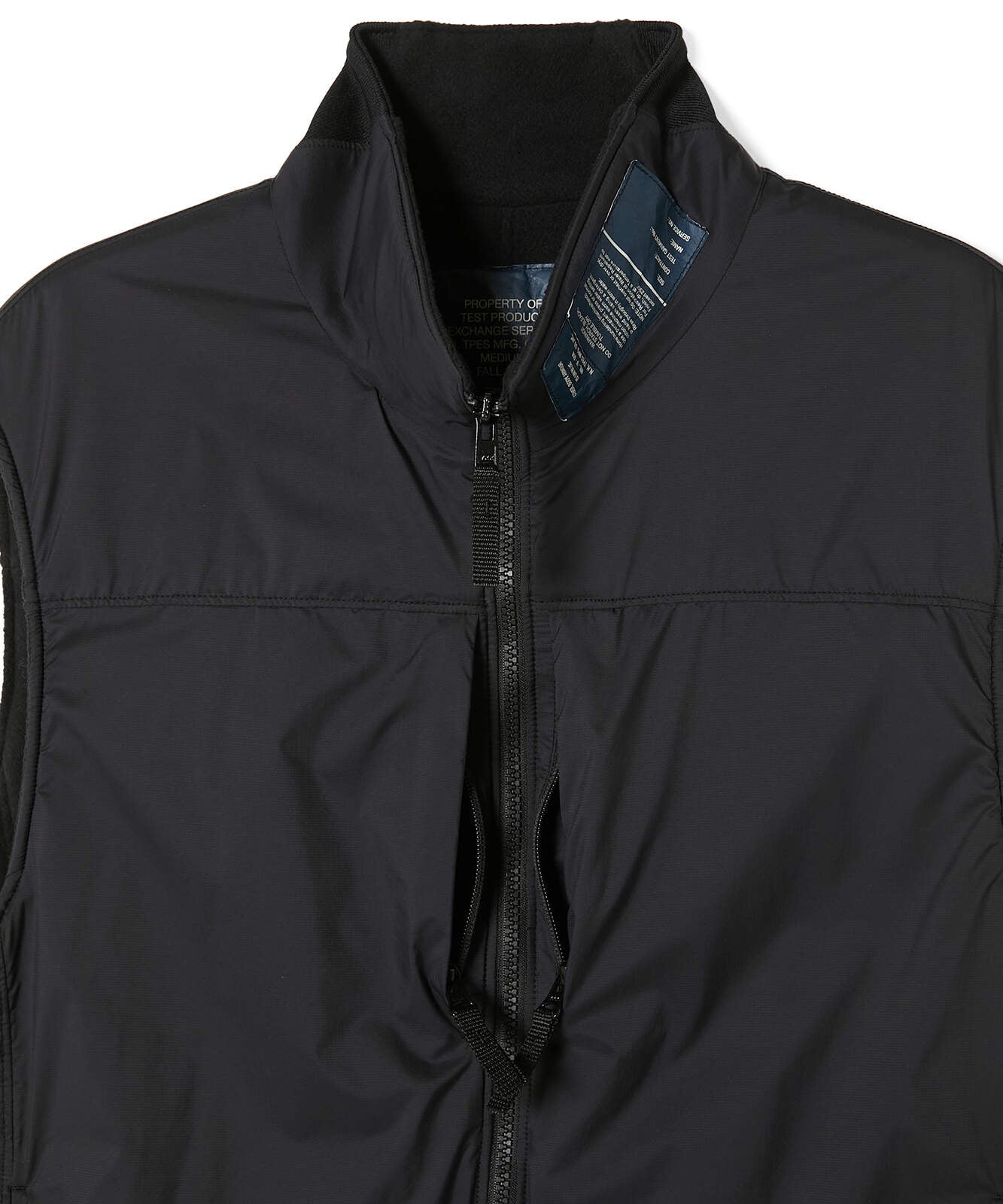 9252-VE01-003 / REVERSIBLE VEST BLACK