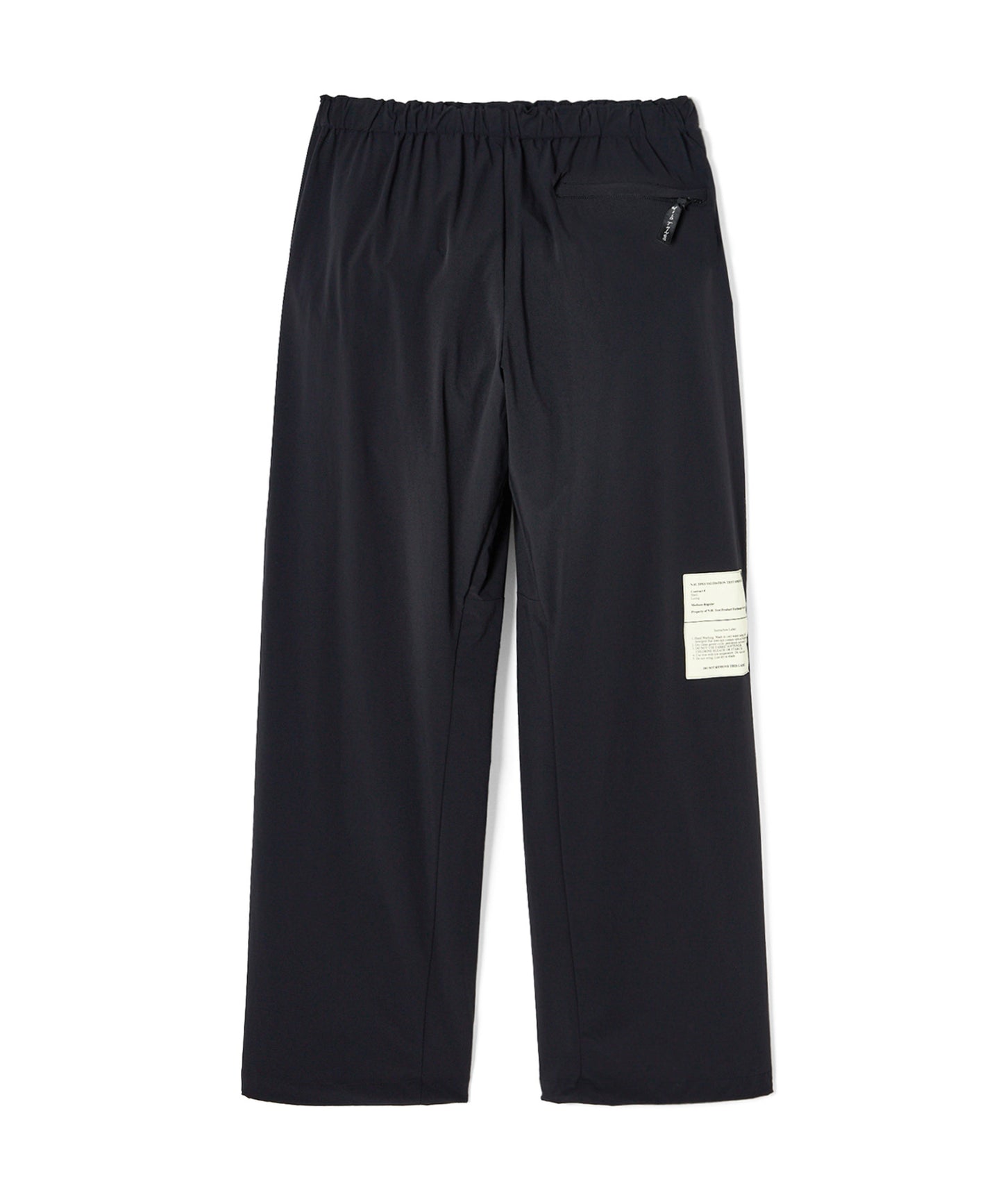 9261-CP05-001 / N.HOOLYWOOD TEST PRODUCT EXCHANGE SERVICE × WILD THINGS / WIDE EASY PANTS BLACK