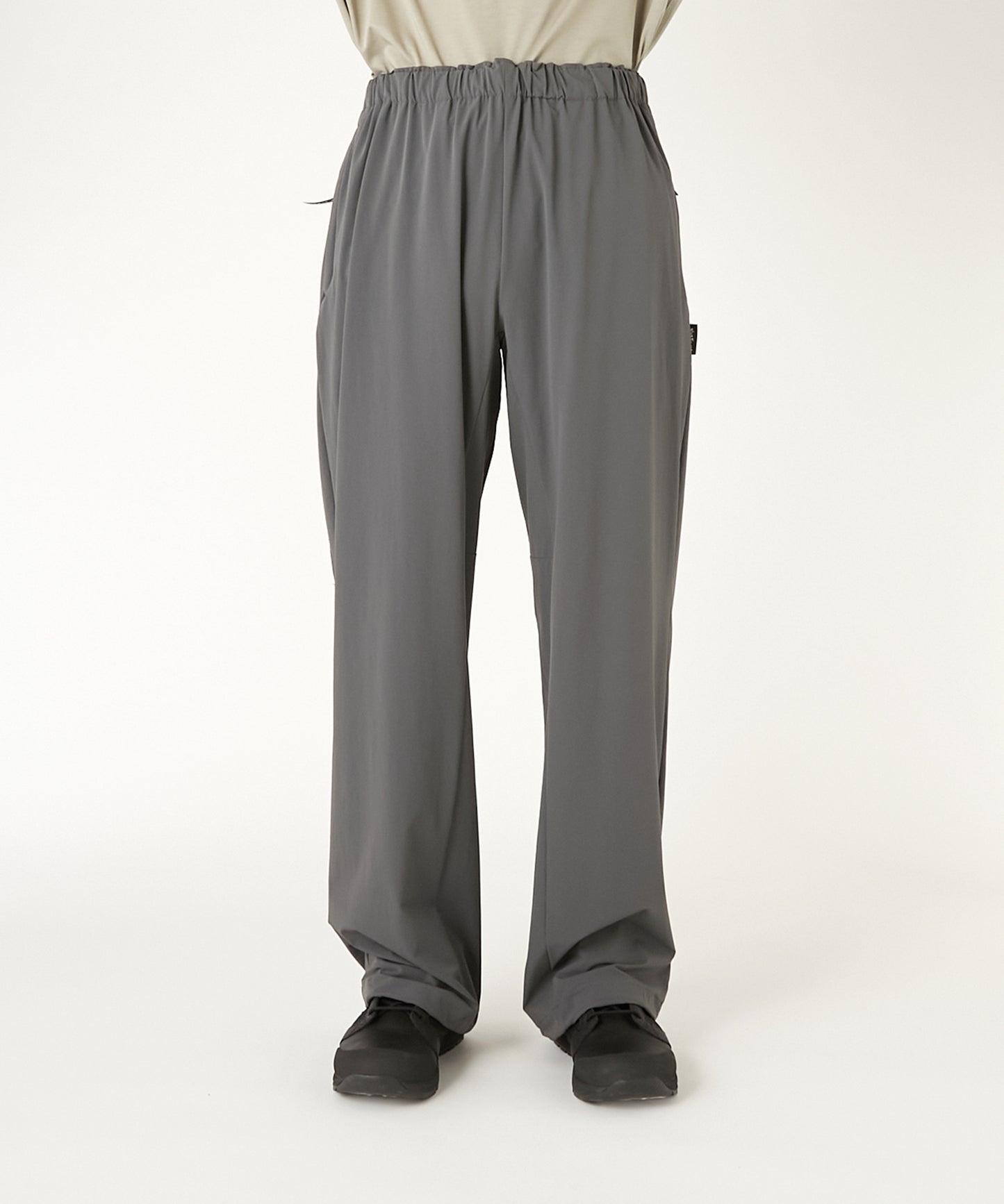 9261-CP05-001 / N.HOOLYWOOD TEST PRODUCT EXCHANGE SERVICE × WILD THINGS / WIDE EASY PANTS BLACK