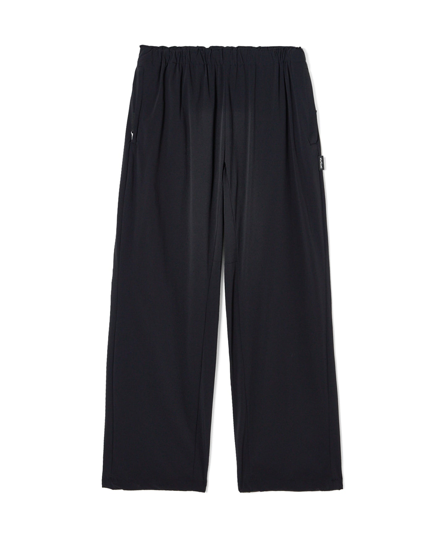9261-CP05-001 / N.HOOLYWOOD TEST PRODUCT EXCHANGE SERVICE × WILD THINGS / WIDE EASY PANTS BLACK