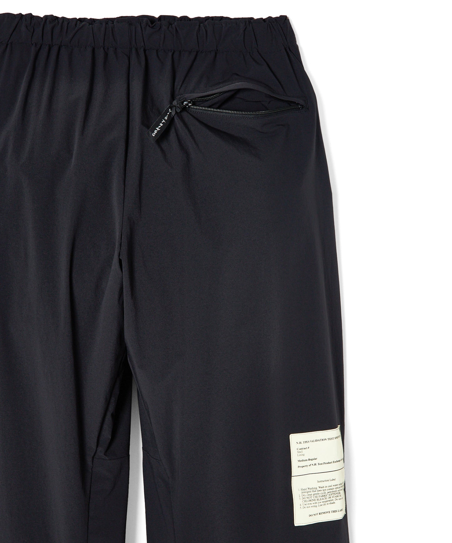 9261-CP05-001 / N.HOOLYWOOD TEST PRODUCT EXCHANGE SERVICE × WILD THINGS / WIDE EASY PANTS BLACK