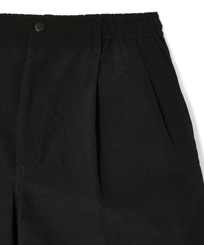 9261-CP54-002 / TUCK HALF PANTS BLACK