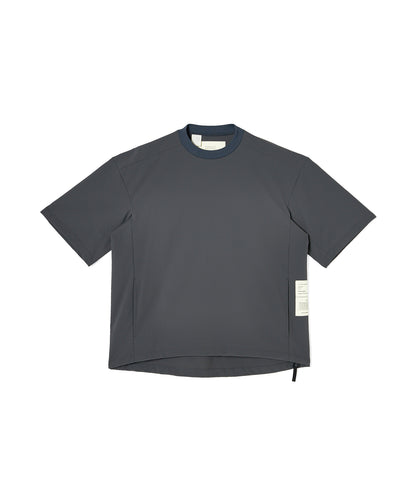 9261-CS52-004 / PANELED T-SHIRT CHARCOAL