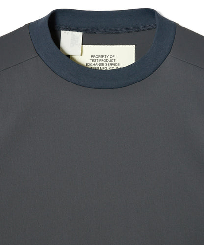 9261-CS52-004 / PANELED T-SHIRT CHARCOAL