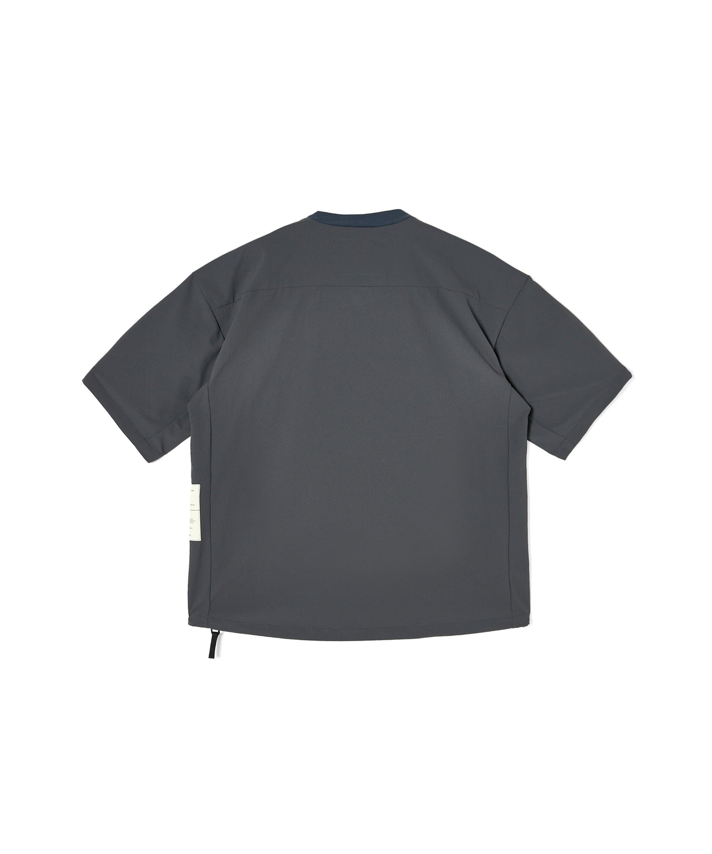 9261-CS52-004 / PANELED T-SHIRT CHARCOAL