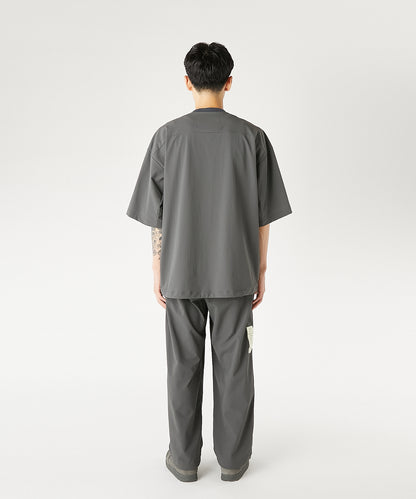 9261-CS52-004 / PANELED T-SHIRT GRAY