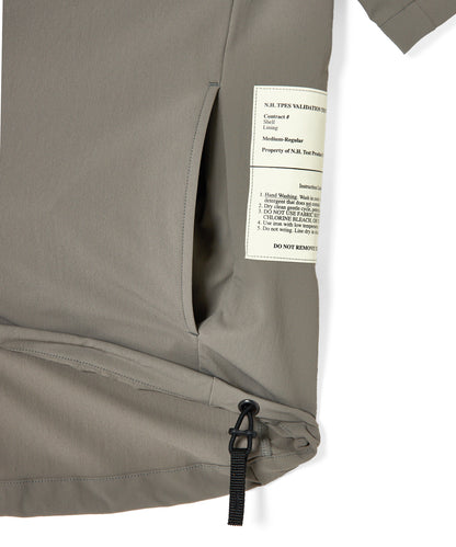 9261-CS52-004 / PANELED T-SHIRT GRAY