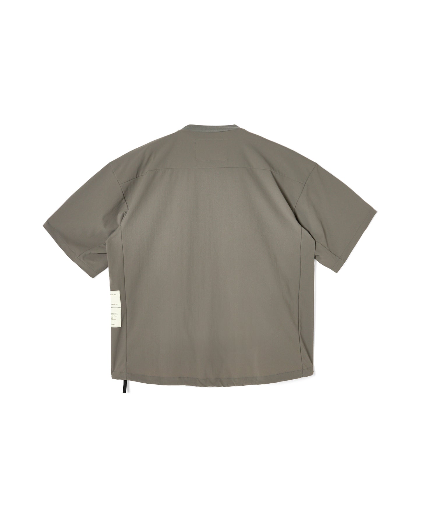 9261-CS52-004 / PANELED T-SHIRT GRAY