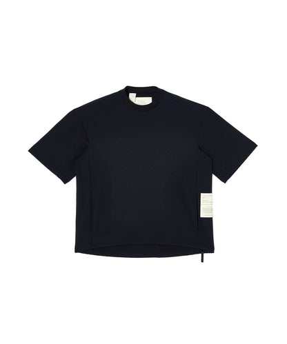 9261-CS52-004 / PANELED T-SHIRT BLACK