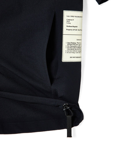 9261-CS52-004 / PANELED T-SHIRT BLACK