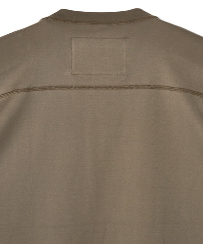 9261-CS55-009 / PANELED T-SHIRT KHAKI