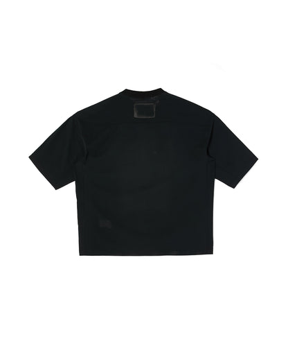 9261-CS55-011 / PANELED T-SHIRT BLACK