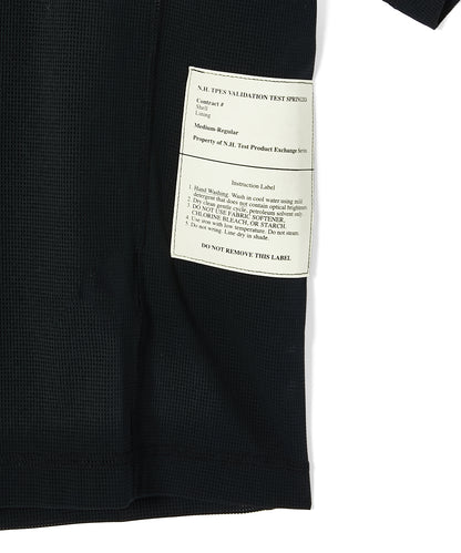 9261-CS55-011 / PANELED T-SHIRT BLACK
