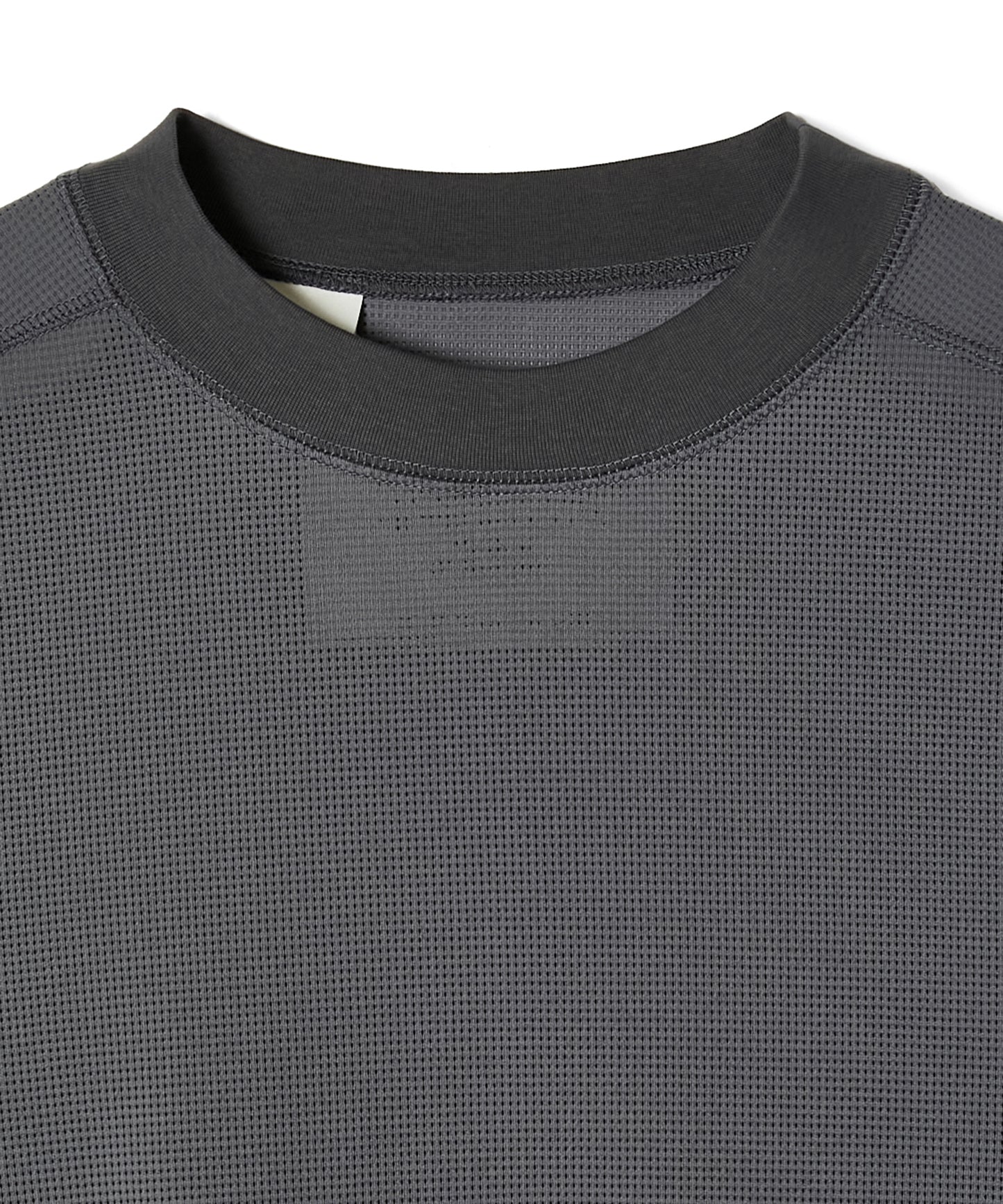 9261-CS55-011 / PANELED T-SHIRT CHARCOAL