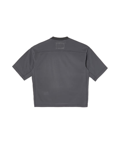 9261-CS55-011 / PANELED T-SHIRT CHARCOAL