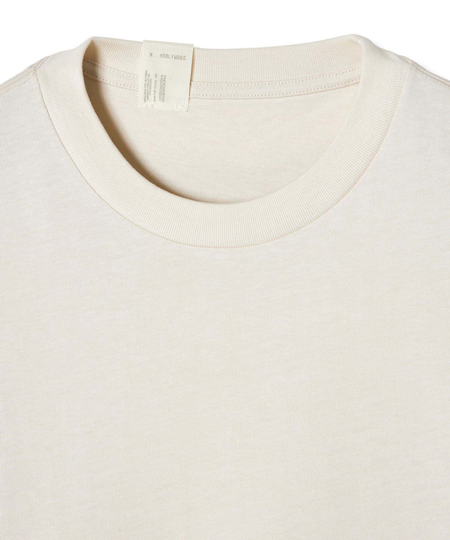 9261-CS82 / LONG SLEEVE T-SHIRT IVORY