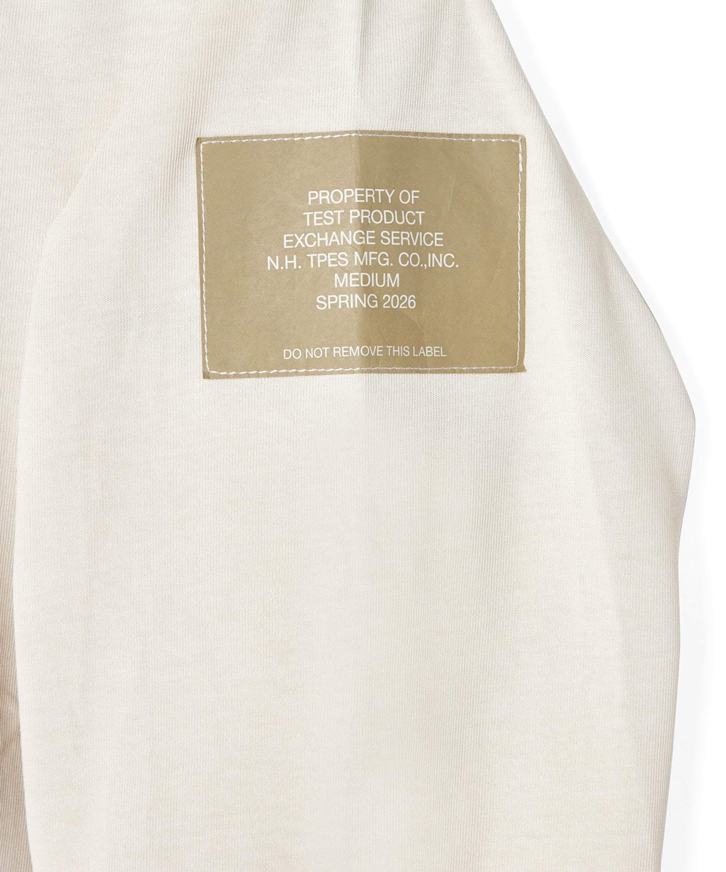 9261-CS82 / LONG SLEEVE T-SHIRT IVORY