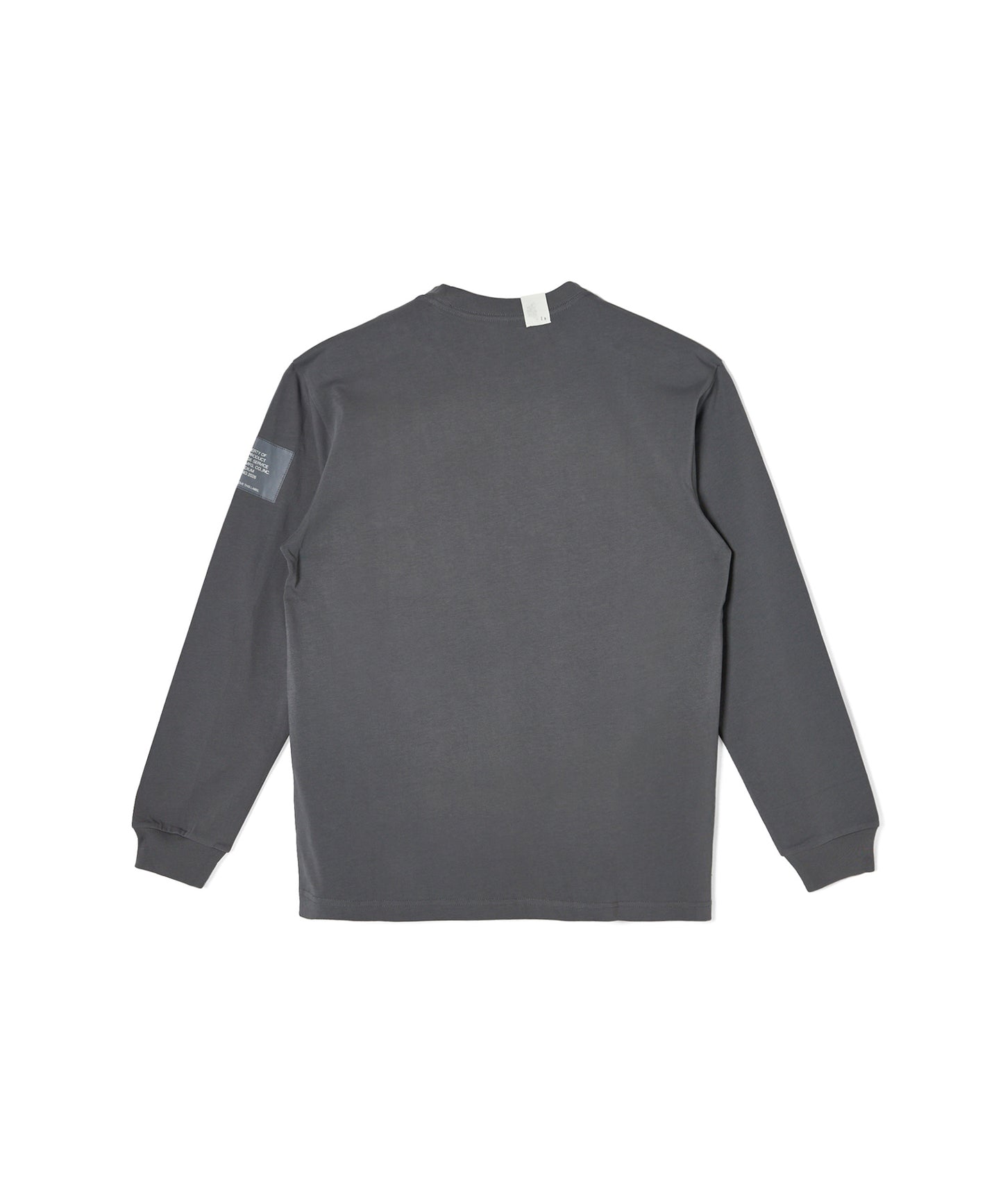 9261-CS82 / LONG SLEEVE T-SHIRT CHARCOAL