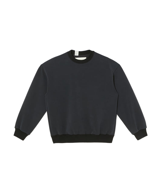 9262-CS01-020 / CREW NECK SWEATSHIRT BLACK