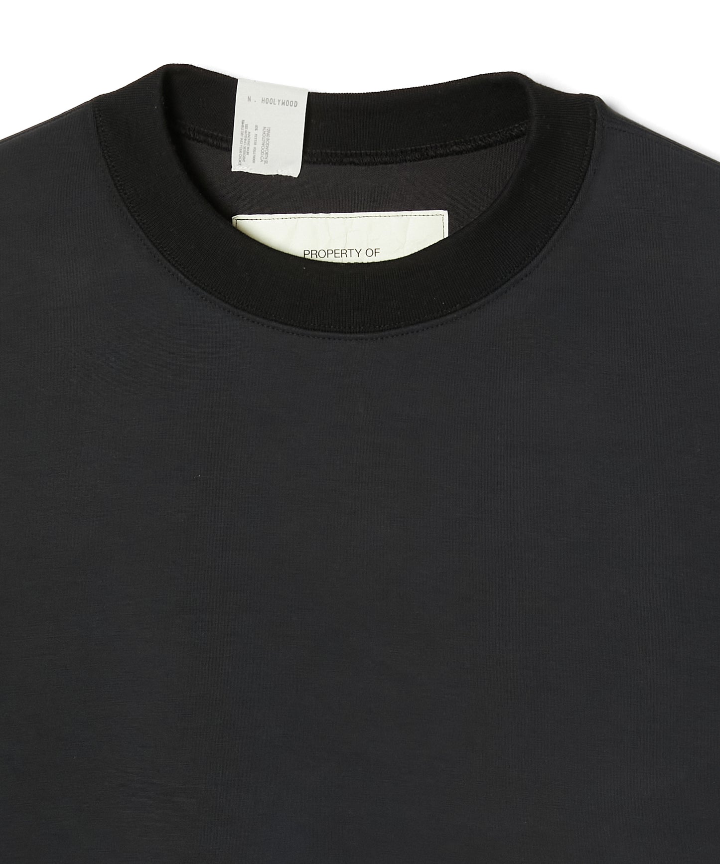 9262-CS01-020 / CREW NECK SWEATSHIRT BLACK