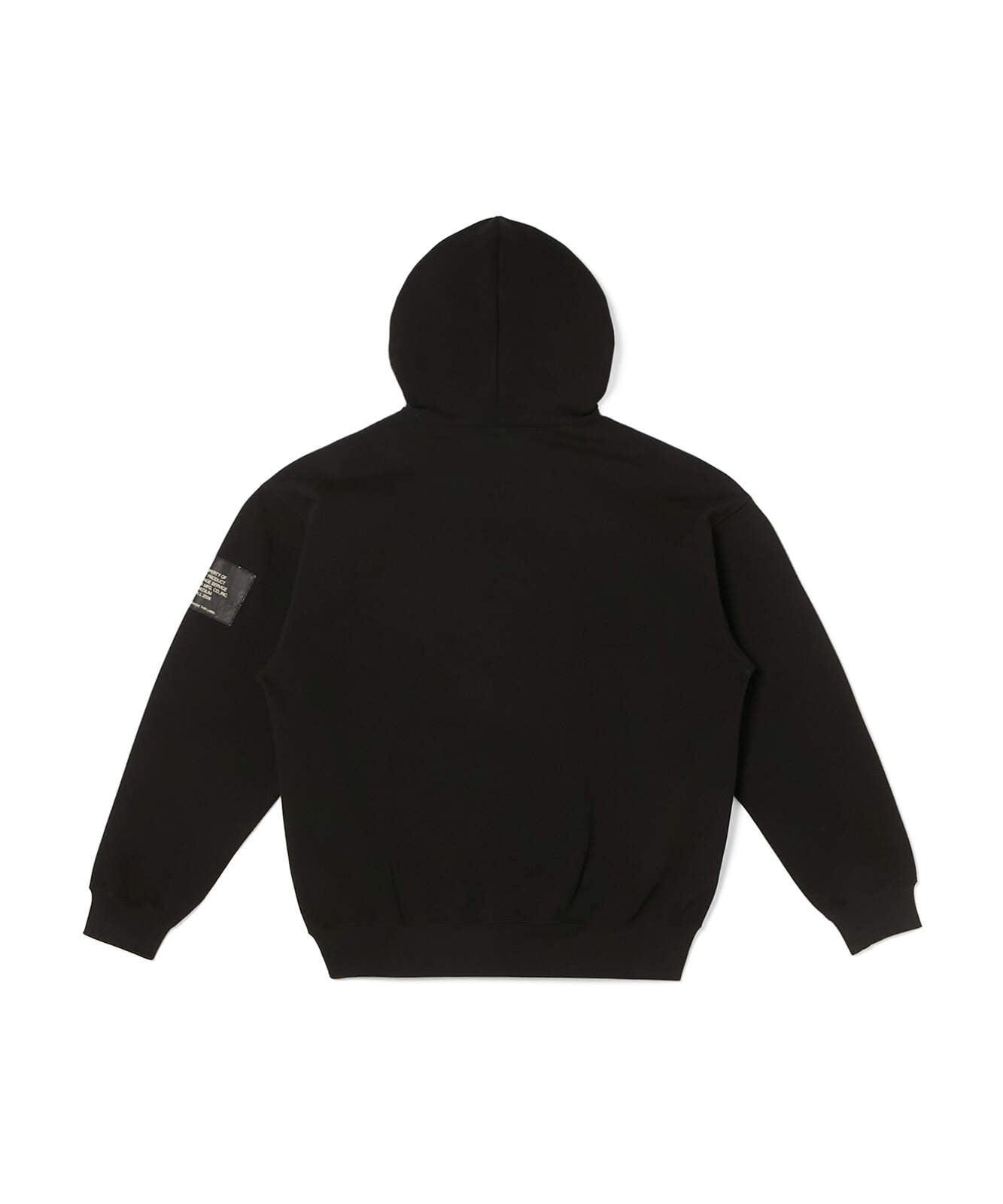 9262-CS80 / HOODED SWEATSHIRT BLACK