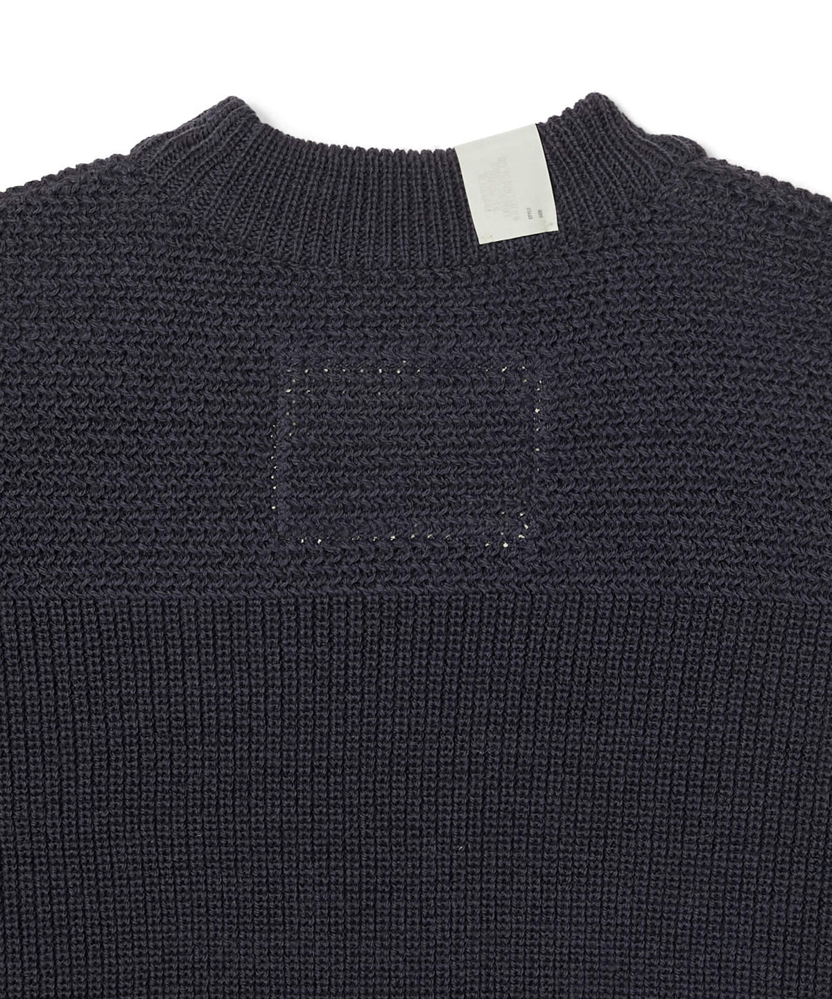9262-KT01-025 / CREW NECK KNIT BLACK