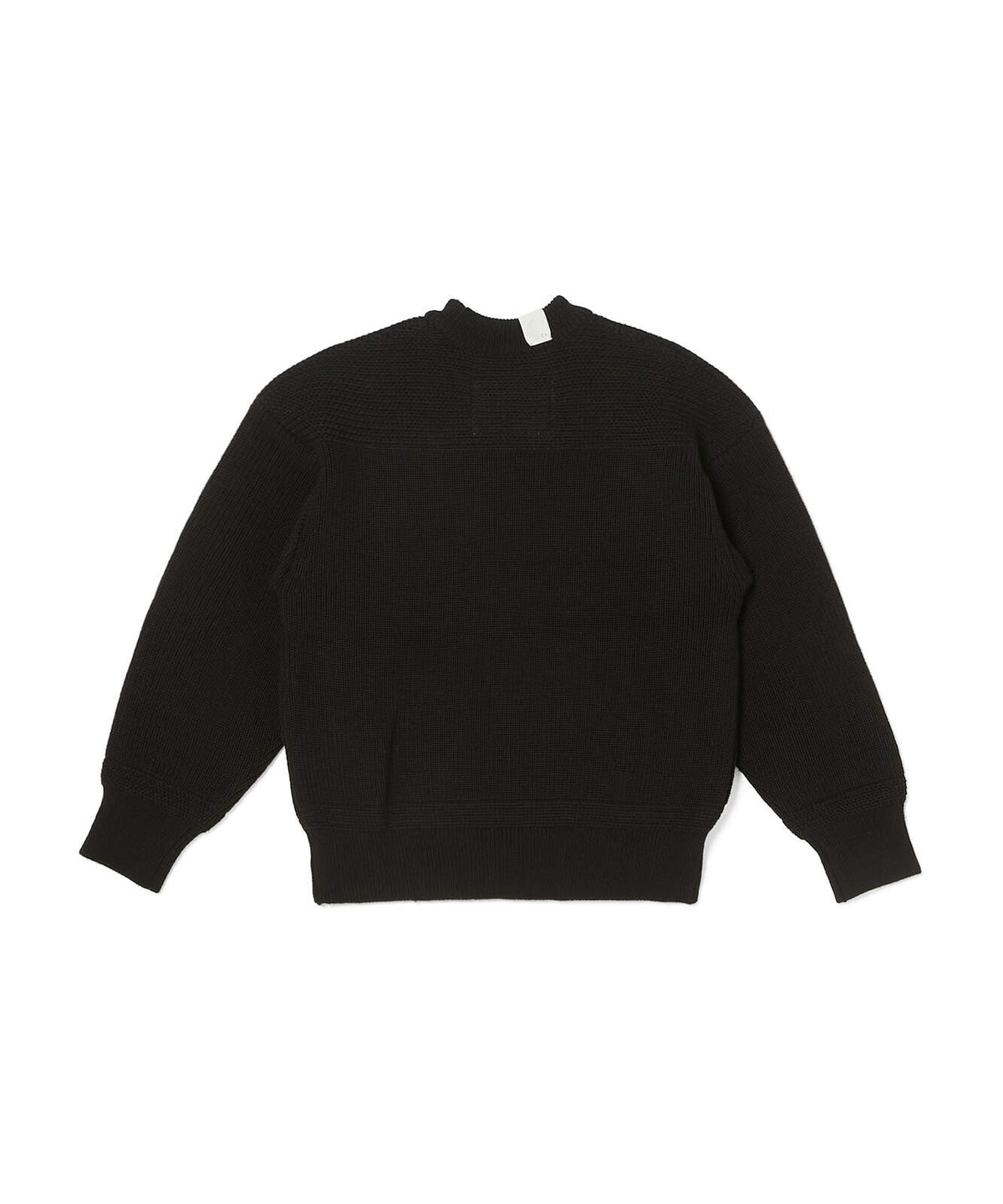 9262-KT01-025 / CREW NECK KNIT BLACK