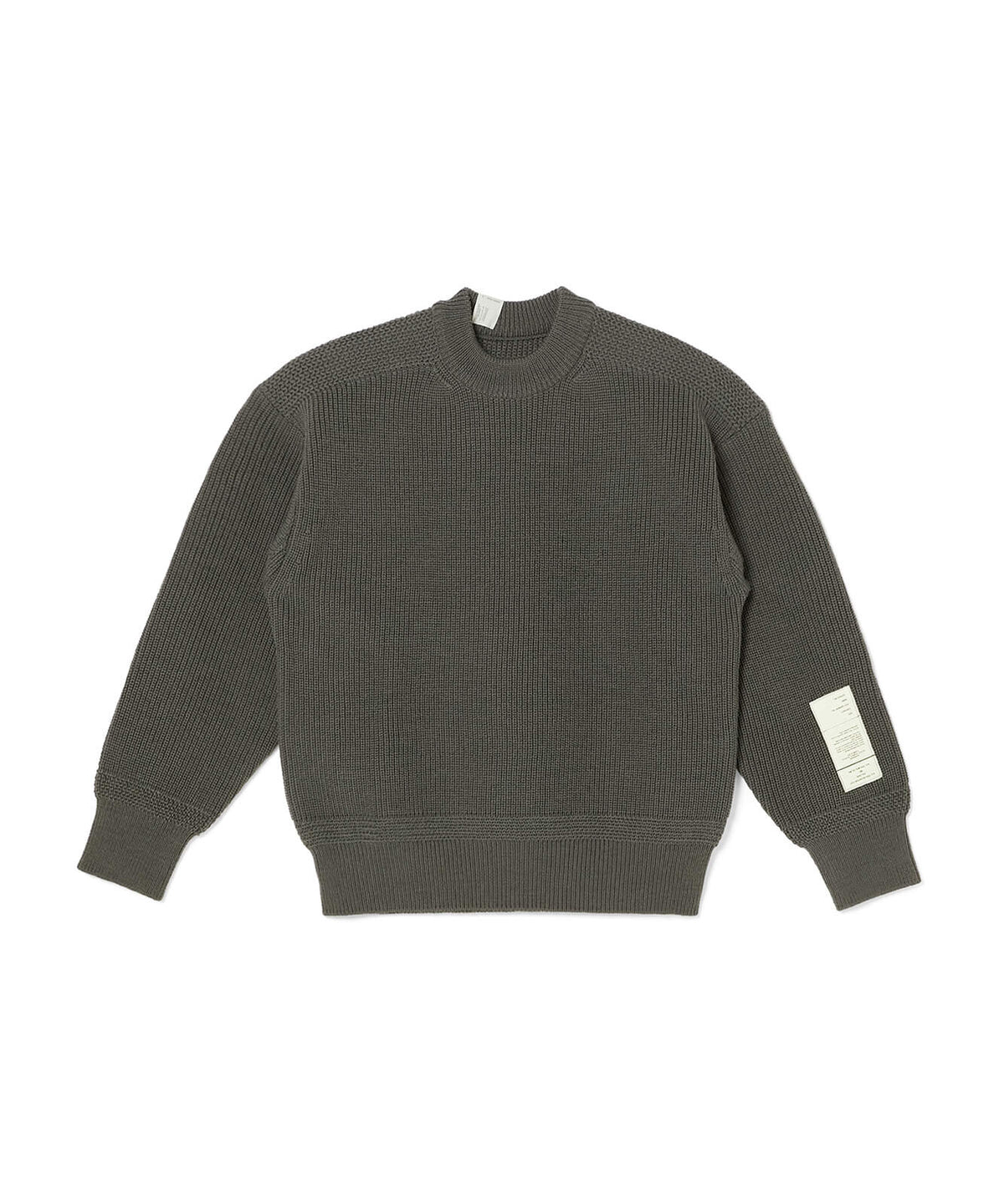 9262-KT01-025 / CREW NECK KNIT KHAKI