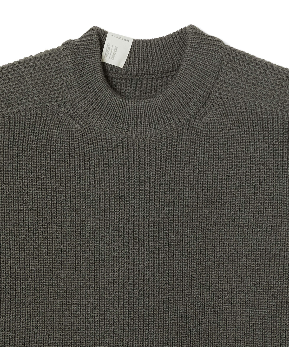 9262-KT01-025 / CREW NECK KNIT KHAKI