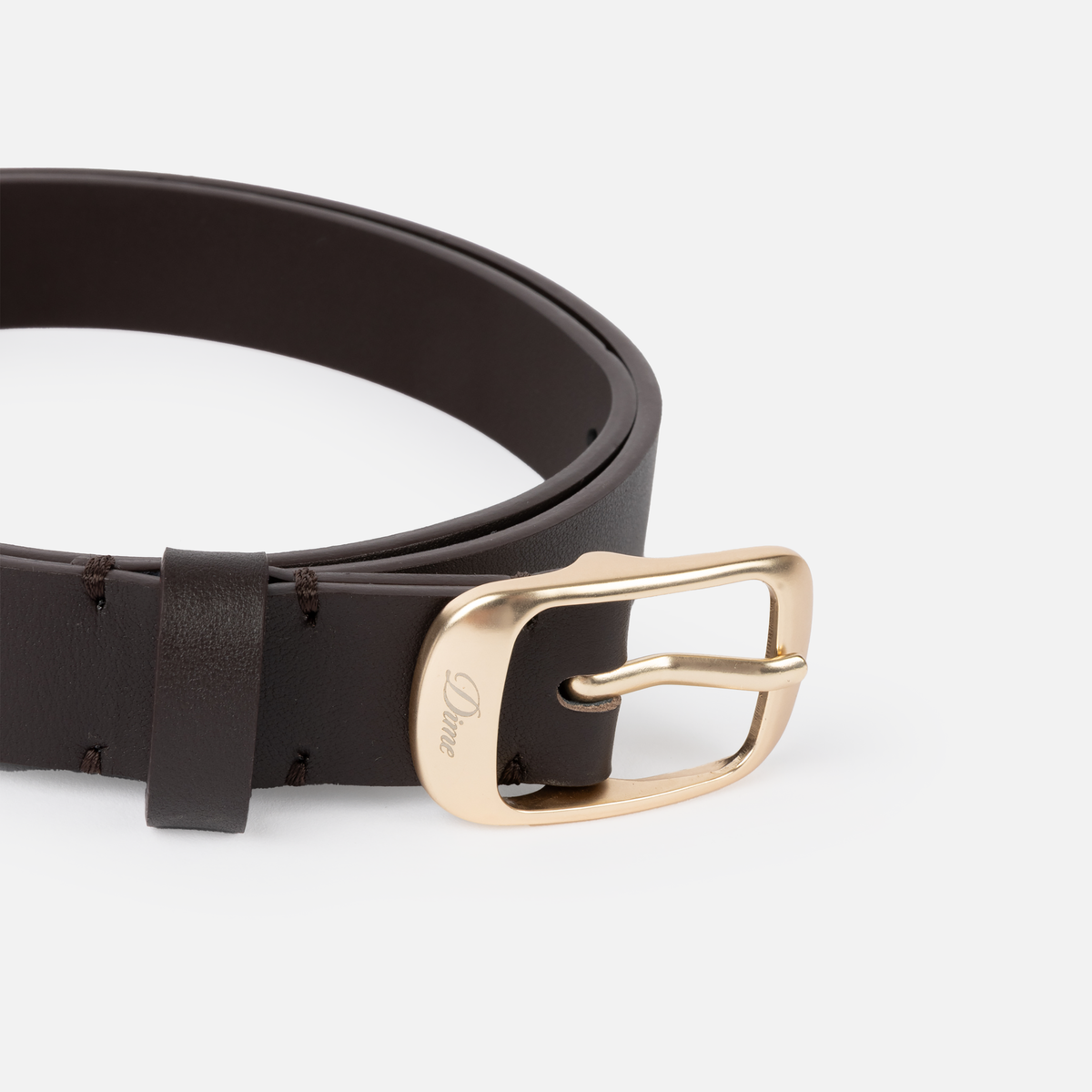 Dress Leather Belt Brown