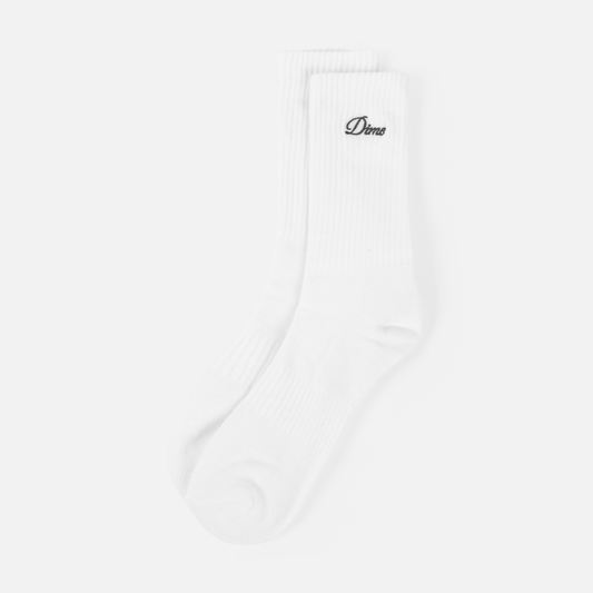Two Pack Crew Socks White