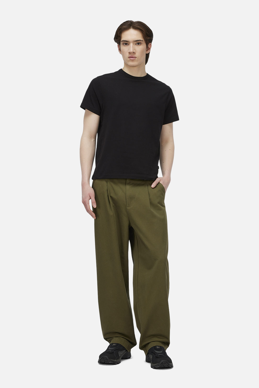 Two Pack Basics T-Shirts Black