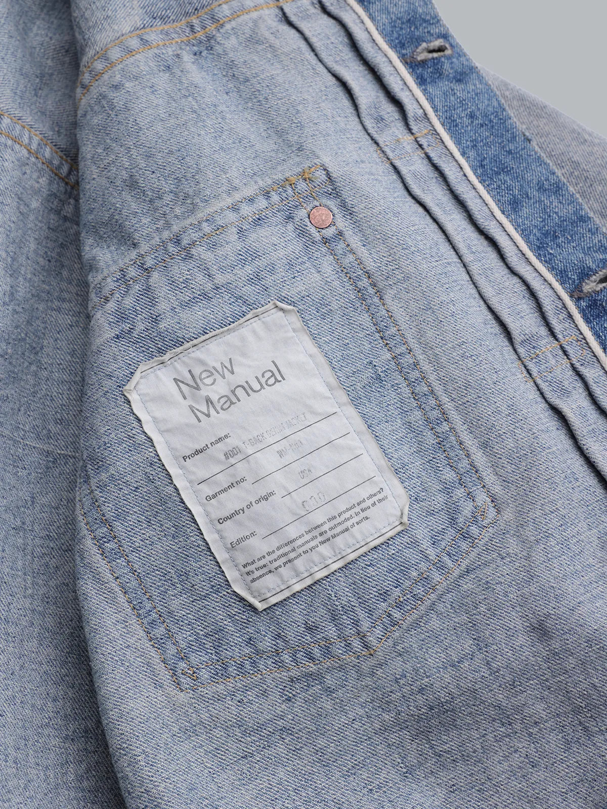 2026AW-JK2-YT T-BACK DENIM JACKET