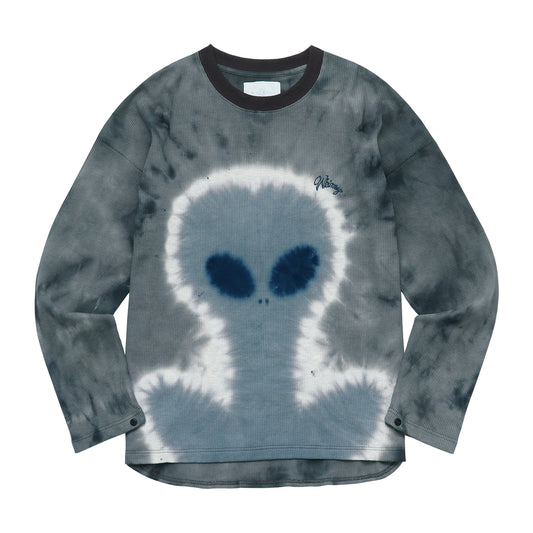 Alien Tie-dye Thermal Slate Blue