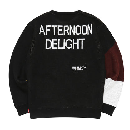 Afternoon Delight Sweter BLACK