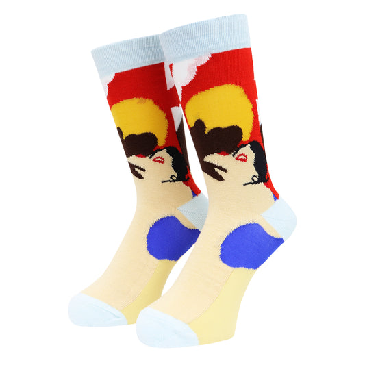 Afternoon Delight Socks light blue