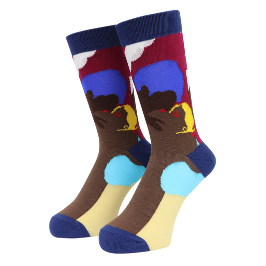 Afternoon Delight Socks navy